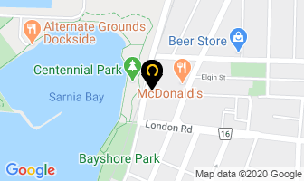 The Bicycle Shop in Sarnia map