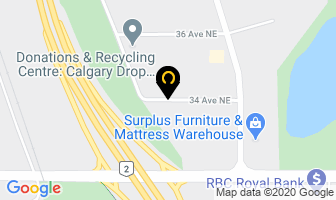 The Bingo Paper Company in Calgary map