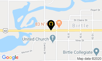 The Birtle & District Community Development Corp in Birtle map