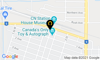 The Blend Salon in Canora map