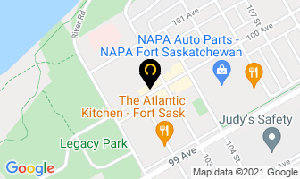 The Blu Poppie in Fort Saskatchewan map