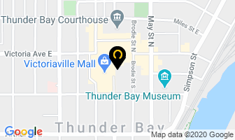 The Blue Door Bistro in Thunder Bay map