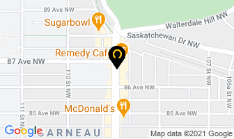 The Body Works Pilates Studio in Edmonton map