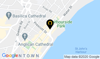 The Boobie Trap in St. John's map