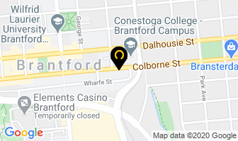 The Branding Company in Brantford map