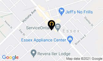 The Brass Monkey in Essex map