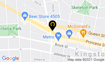 The Brass Pub in Kingston map