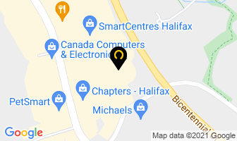 The Brick in Halifax map