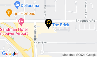 The Brick in Richmond map