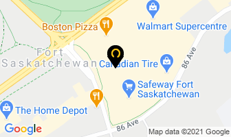 The Brick in Fort Saskatchewan map