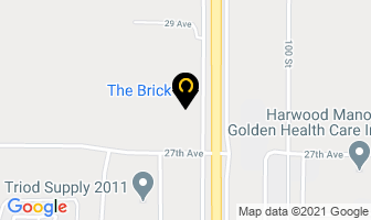 The Brick in North Battleford map