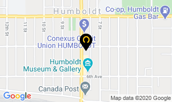 The Brick in Humboldt map