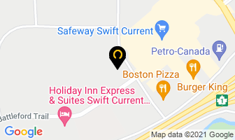 The Brick in Swift Current map