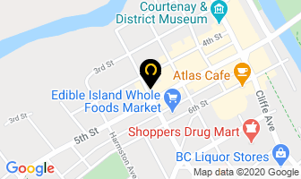 The Broken Spoke Bicycle Shop in Courtenay map