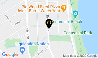 The Business Birthplace in Barrie map