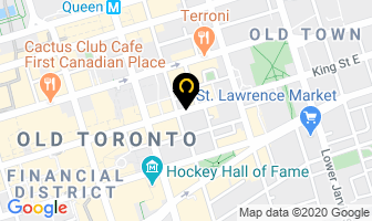 The Canadian Press in Toronto map