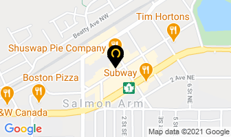 The Candy Vault On Hudson in Salmon Arm map