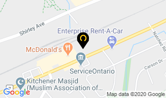 The Carpet Store in Kitchener map