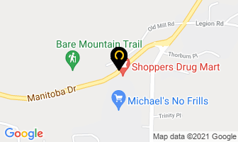 The Cash Store in Stittsville map