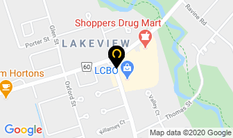 The Cash Store in Oshawa map