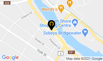 The Cash Store in Bridgewater map