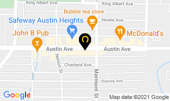 The Cash Store in Kingston map