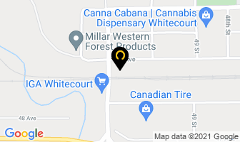 The Cash Store in Kirkland map
