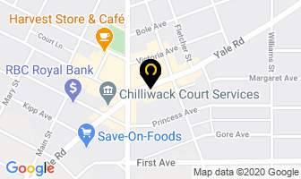 The Cash Store in Chilliwack map