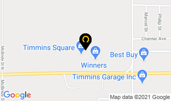 The Cash Store in Steinbach map