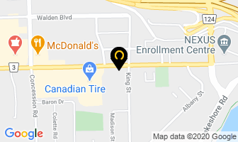 The Cash Store in Mississauga map