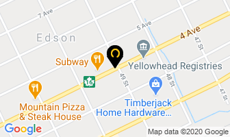 The Chad Smokeshop 420 Ltd in Edson map