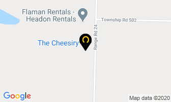 The Cheesiry in Kitscoty map