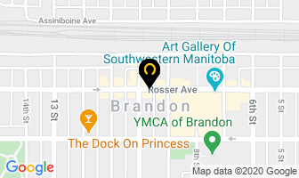 The Cinnamon Tree in Brandon map
