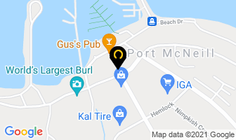 The Clothes Inn in Port Mcneill map