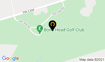 The Club At Bond Head in Simcoe County map