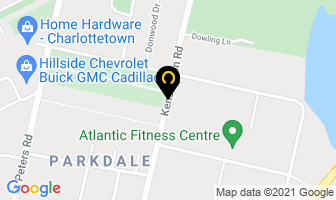 The Cocoon Spa in Charlottetown map