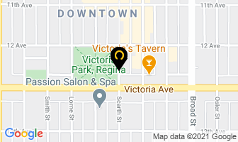 The Copper Kettle Restaurant in Regina map