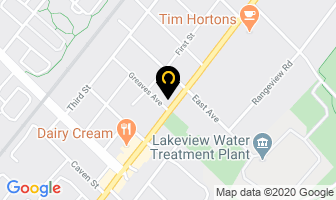 The Cosway Sales Group in Mississauga map