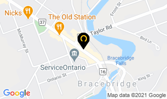 The Creative Cook in Bracebridge map