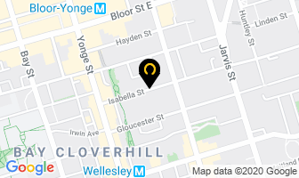 The Cromwell in Toronto map