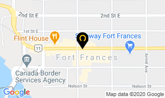 The Den in Fort Frances map