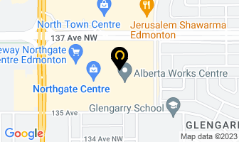 The Dentists At Northgate in Edmonton map