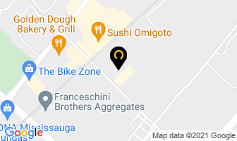 The Design Circle in Mississauga map