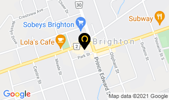 The Dollar Choice in Brighton map