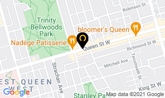The Done Right Inn in Toronto map