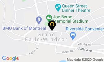 The Drapery Place in Grand Falls-windsor map