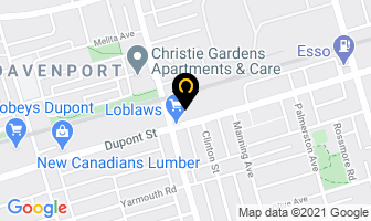 The Dry Cleaner in Orillia map