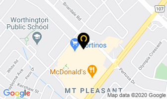 The Dry Cleaner in Brampton map