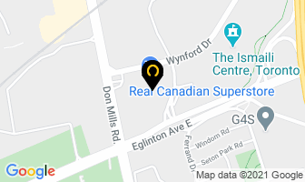 The Dry Cleaner in Orillia map