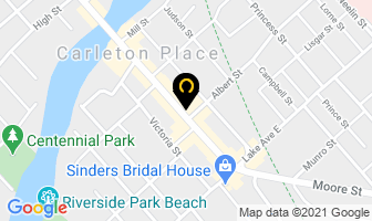 The Eating Place in Carleton Place map